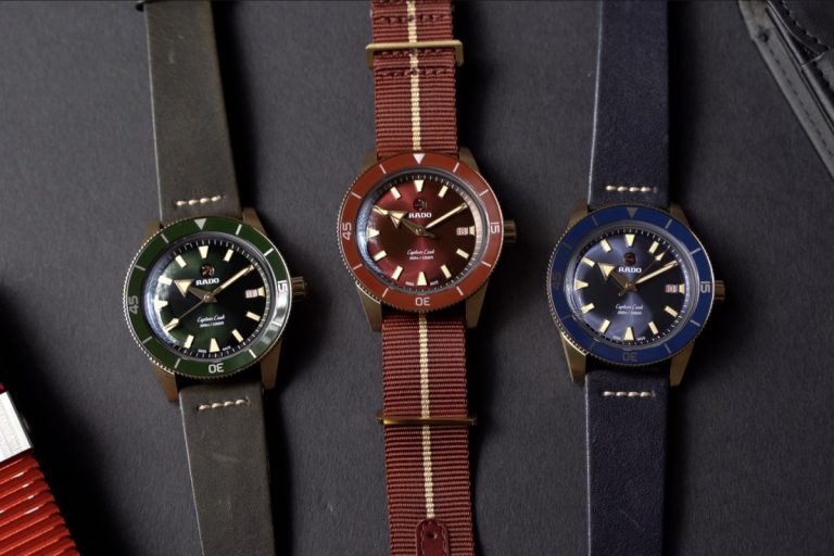 RADO 庫克船長青銅錶全新限定色 Captain Cook「鋼鐵紅」獨步全球搶先開賣