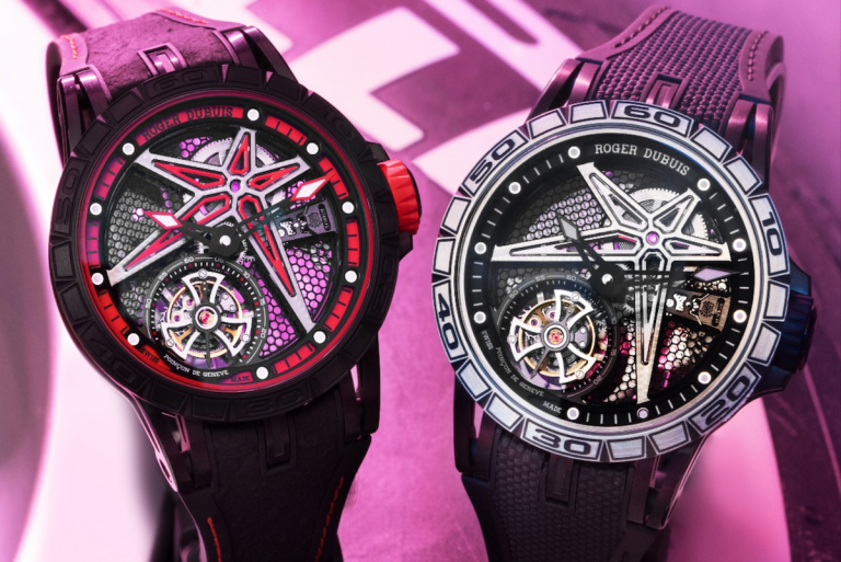 Roger Dubuis羅杰杜彼 Excalibur Spider 鏤空飛行陀飛輪腕錶