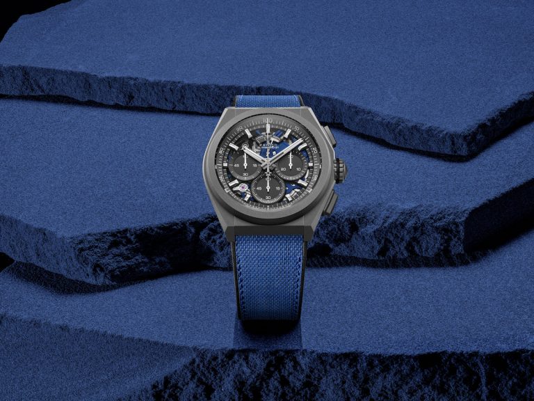 ZENITH DEFY 21 ULTRABLUE 腕錶 探索光頻變化與高振頻機芯之完美融合