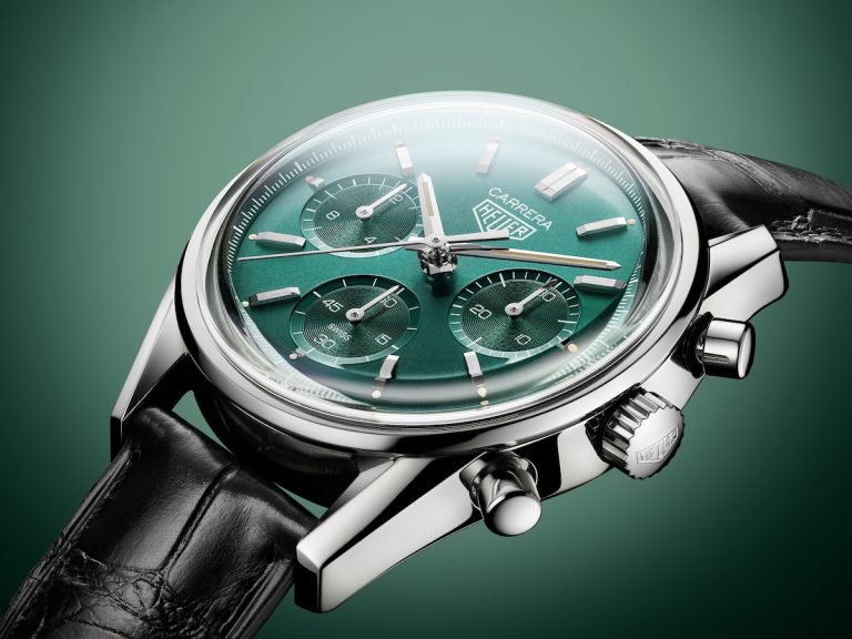 TAG Heuer Carrera 綠面計時腕錶