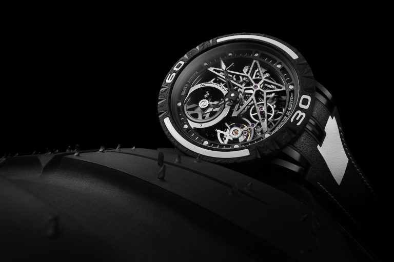 Roger Dubuis Excalibur Spider Pirelli腕錶 輕鬆一按翻轉顏色