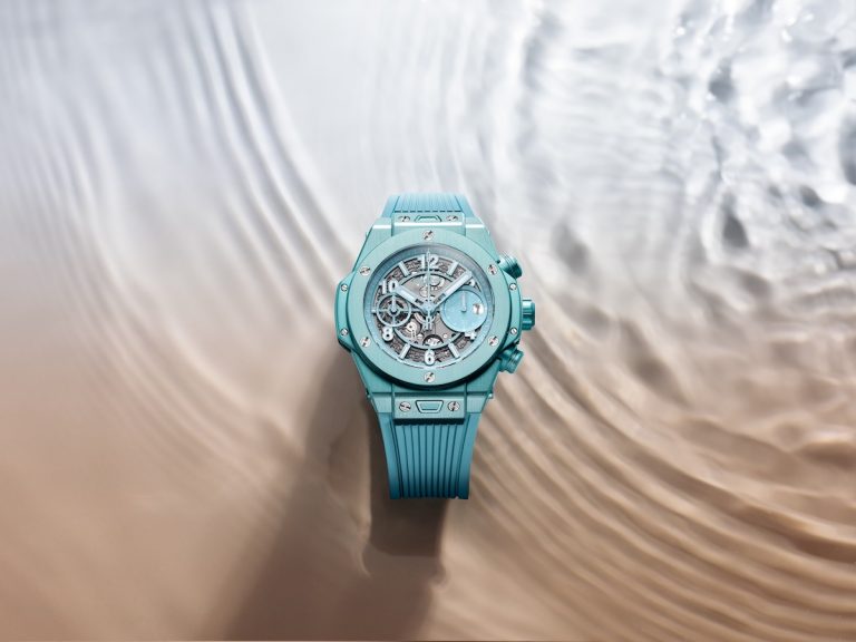 Hublot 特殊綠松石鋁製錶殼 BIG BANG UNICO SUMMER 盛夏限定腕錶