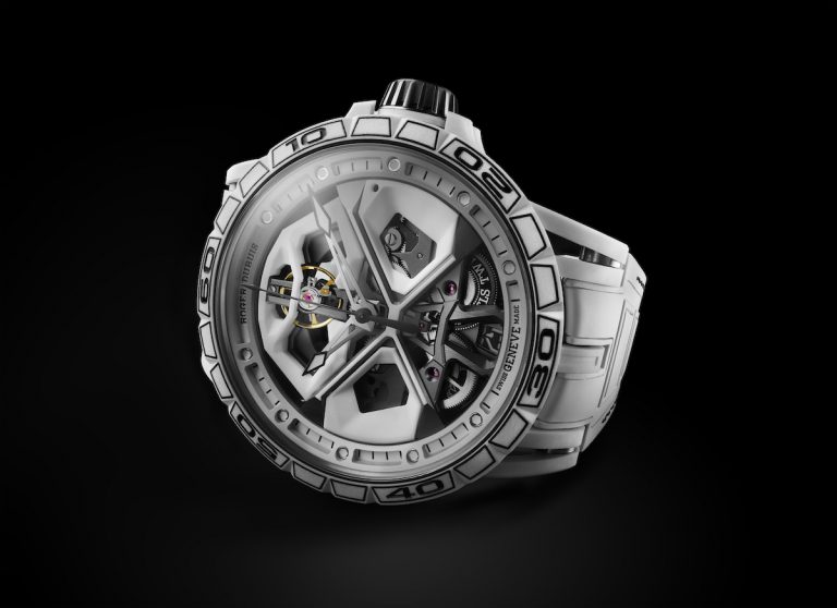 Roger Dubuis Excalibur Spider Huracán 陶瓷複合纖維比碳纖維輕20%