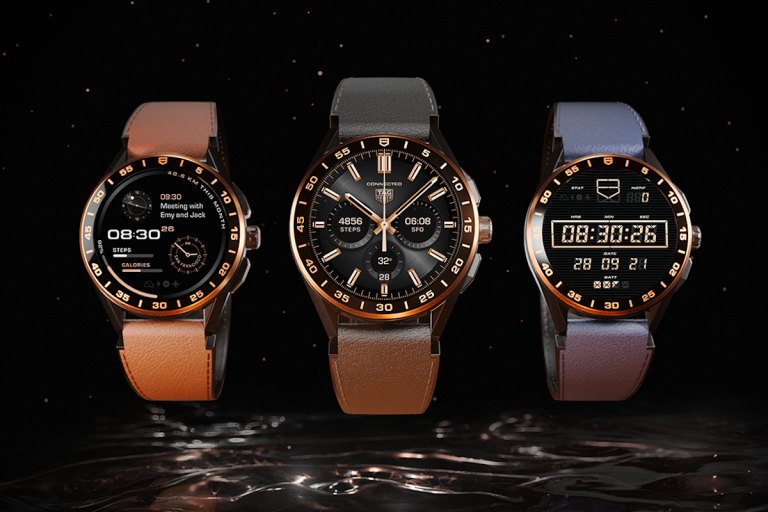TAG HEUER 泰格豪雅 CONNECTED BRIGHT BLACK 特別版頂級智能腕錶