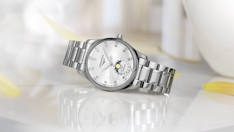 專屬她的月相腕錶 Longines Master 巨擘系列月相女士腕錶