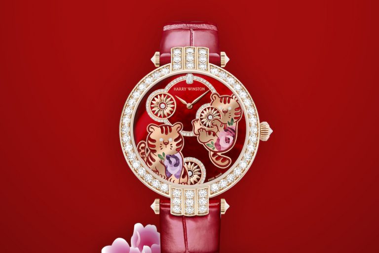 海瑞溫斯頓 卓時 Premier 系列 限量虎年生肖腕錶