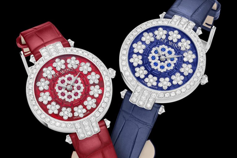 海瑞溫斯頓卓時Premier系列Sunflower 36毫米自動腕錶