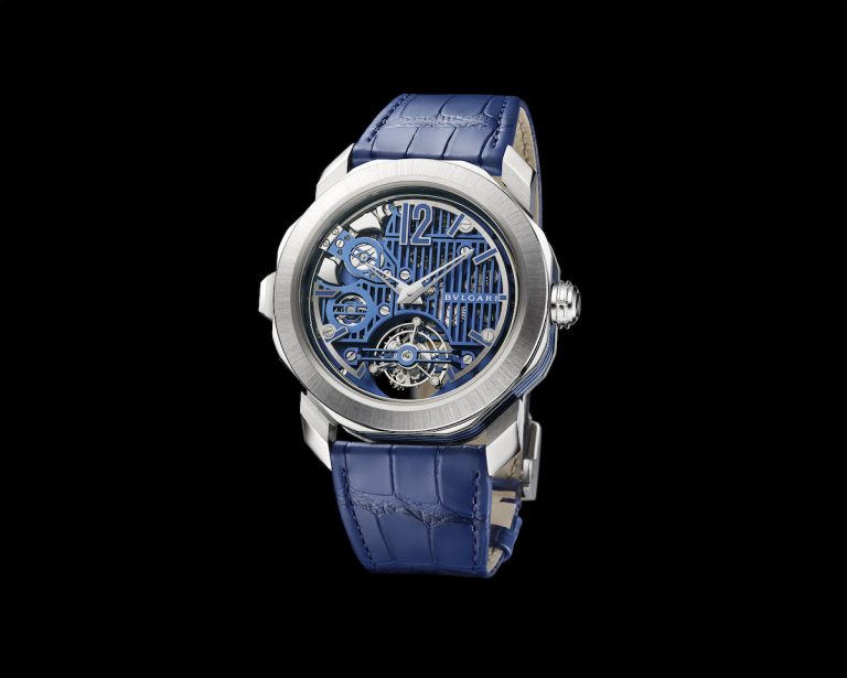 [2022 LVMH WATCH WEEK] BVLGARI Octo Roma Carillon Tourbillon 鐘樂報時陀飛輪藍色腕錶