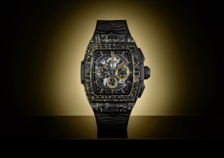 宇舶”黃金帝國”再添新成員 HUBLOT SPIRIT OF BIG BANG 碳金虎腕錶