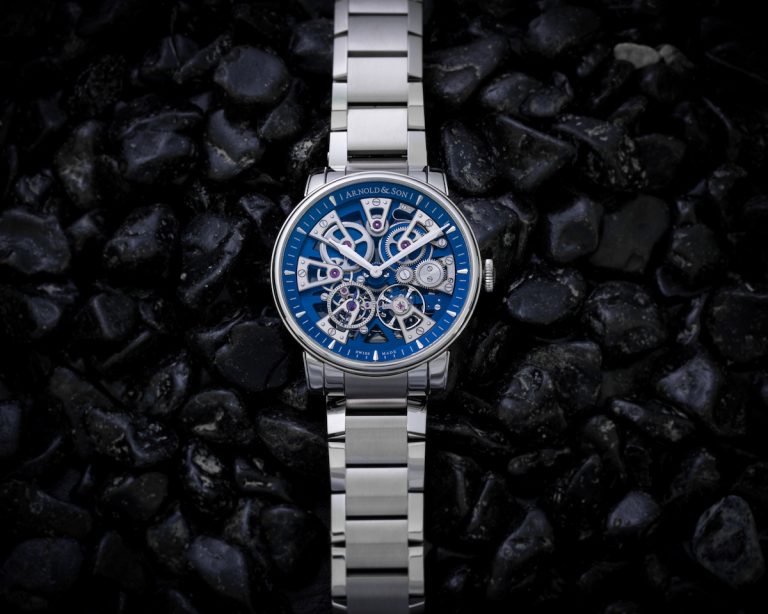 ARNOLD&SON 超薄星雲 Nebula 41.5 Steel Blue 耀眼改版上市