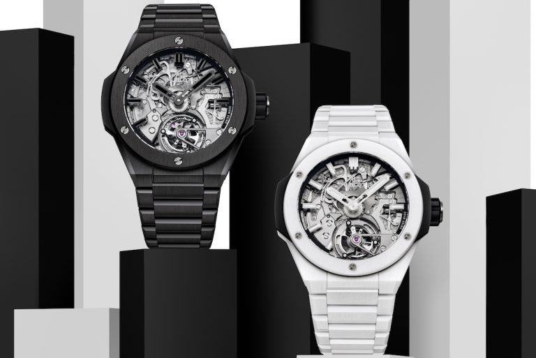 宇舶首創世界第一 Big Bang Integral大教堂三問陀飛輪陶瓷腕錶