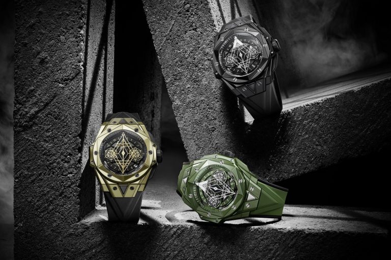 HUBLOT Big Bang Sang Bleu II 刺青客的硬漢風格時計