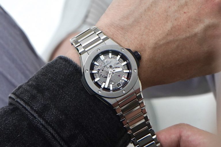 宇舶首款三針鍊帶腕錶 HUBLOT Big Bang Integral Time Only