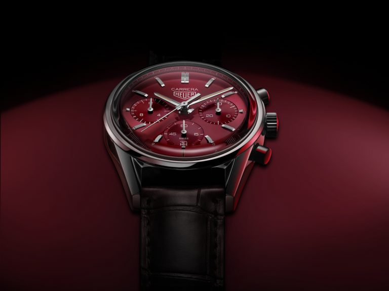 TAG Heuer 泰格豪雅 CARRERA 紅面限量計時腕錶