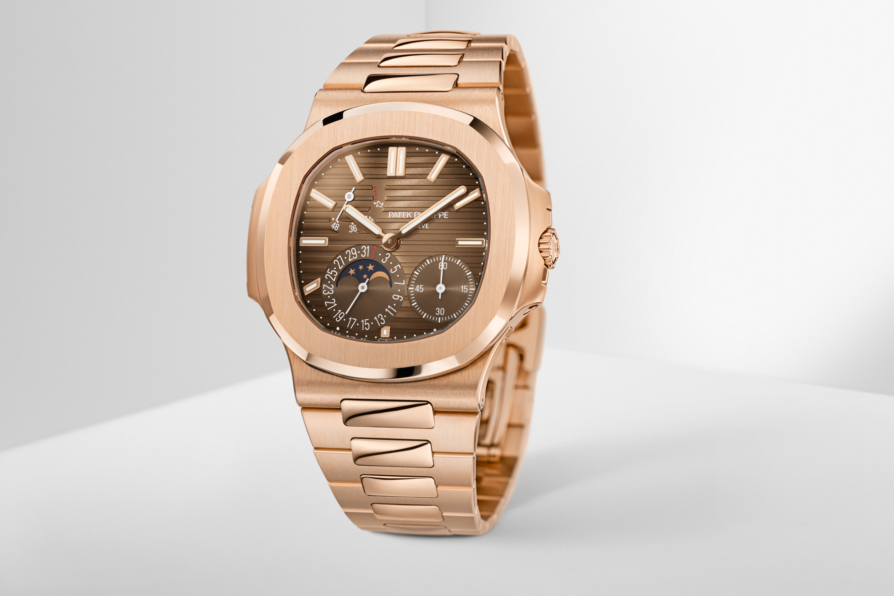 Patek Philippe 玫瑰金Nautilus 5712/1R 月相顯示- Carpe Diem 悅時網