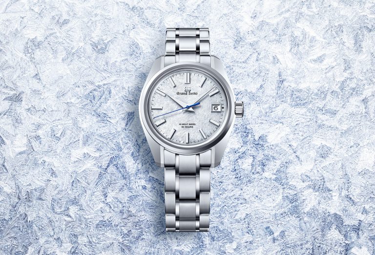 Grand Seiko 44GS 首款「白鋼」錶款