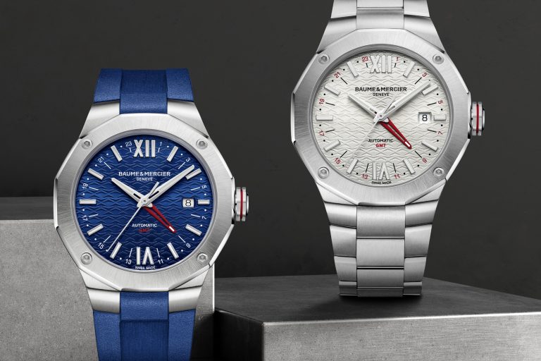 Baume & Mercier 名士利維拉系列 GMT 兩地時間腕錶