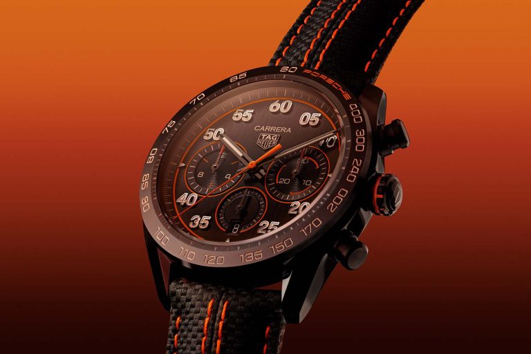 TAG Heuer Carrera X Porsche Orange Racing 聯名計時腕錶