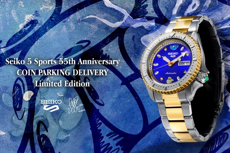 攜手Z世代藝術家　Seiko 5 Sports X COIN PARKING DELIVERY聯名限量錶