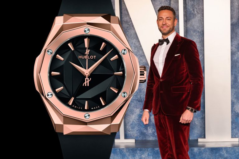 超級英雄沙贊的選擇　Hublot經典融合系列Orlinski皇金腕錶