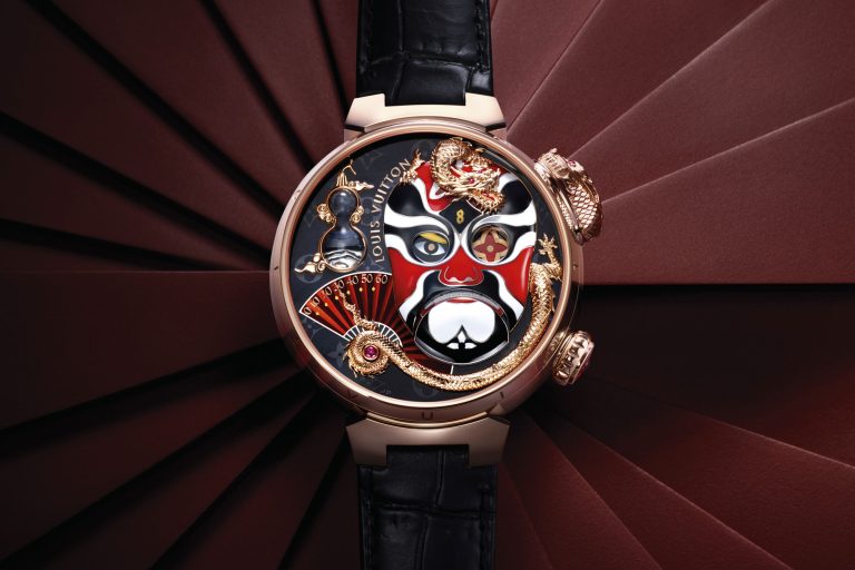 腕上體驗川劇變臉　路易威登Tambour Opera Automata自動人偶腕錶