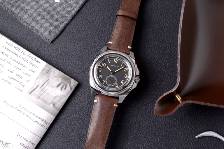 [QUICK LOOK] 1935經典重現 Longines PILOT MAJETEK 捷克空軍復刻腕錶