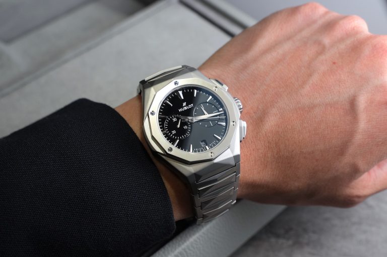 HUBLOT x Richard Orlinski 2023 最新聯名 經典融合Orlinski 鈦金計時碼錶