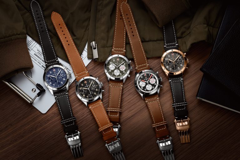 新尺寸駕馭傳奇戰鬥機：Breitling Classic AVI經典飛行員腕錶
