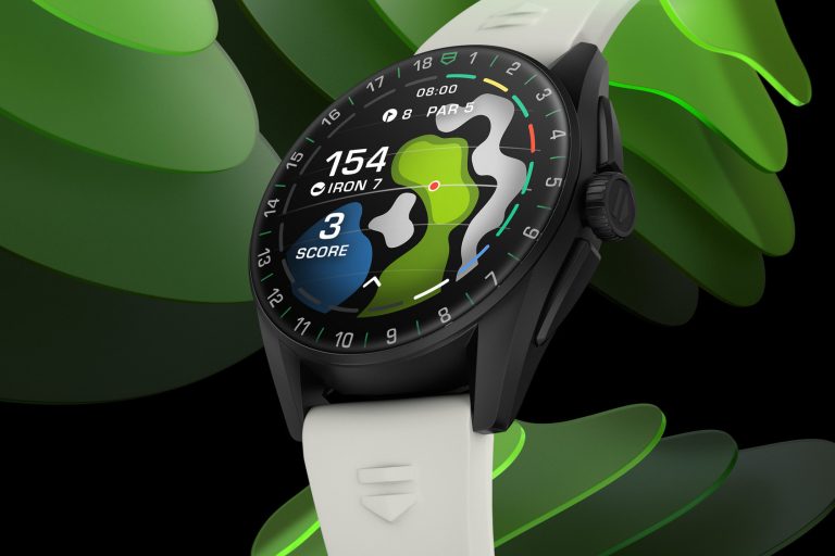 新增全程擊球追蹤功能 TAG Heuer CONNECTED CALIBRE E4 泰格豪雅智能腕錶高爾夫球特別版