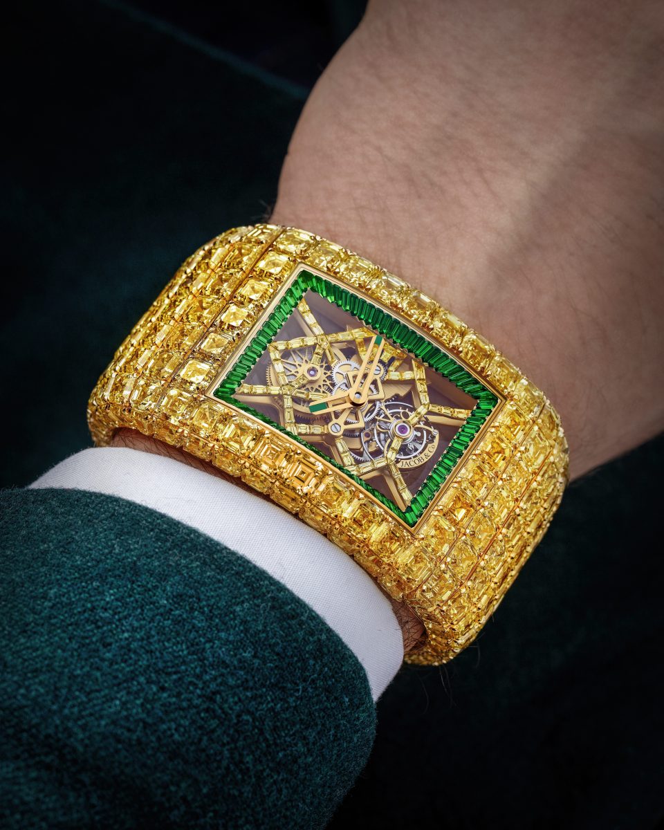 Jacob & Co. 2023新品/上手2000萬美金億萬富翁黃鑽腕錶/CASINO TOURBILLON/ASTRONOMIA  REVOLUTION - Carpe Diem 悅時網
