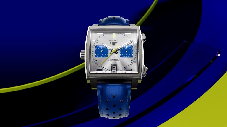 為賽車而生 TAG HEUER MONACO 計時腕錶賽車藍限量版