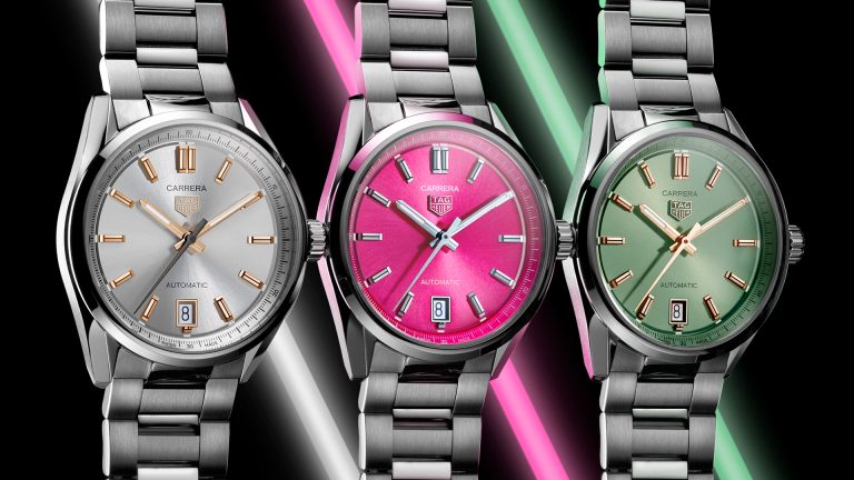 芭比風潮鮮豔配色來襲 TAG Heuer 為夏日型男時尚點綴自信魅力