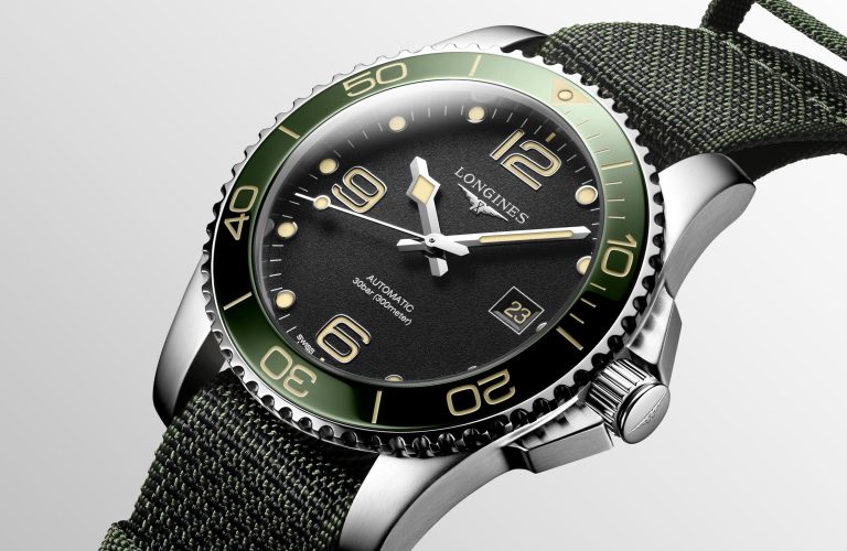 夏日新潮「綠」動 LONGINES 浪琴表HydroConquest 深海征服者叢林綠系列