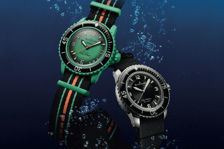 致敬五十噚70週年 Blancpain X Swatch 聯名腕錶 Bioceramic Scuba Fifty Fathoms