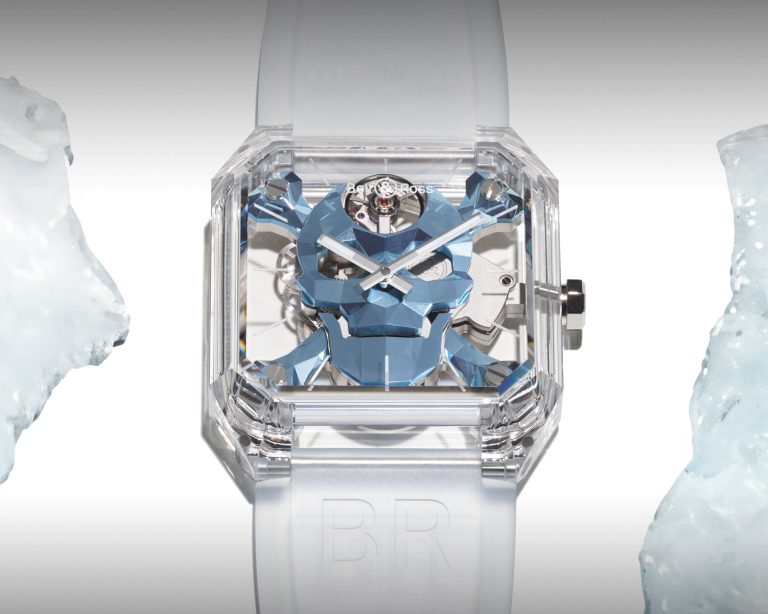 冰藍骷髏頭 BR 01 CYBER SKULL SAPPHIRE ICE BLUE 限量僅25只