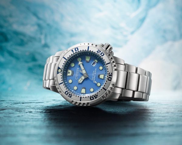 冒險家必備 CITIZEN PROMASTER系列光動能潛水腕錶全新冰河藍/珍珠灰