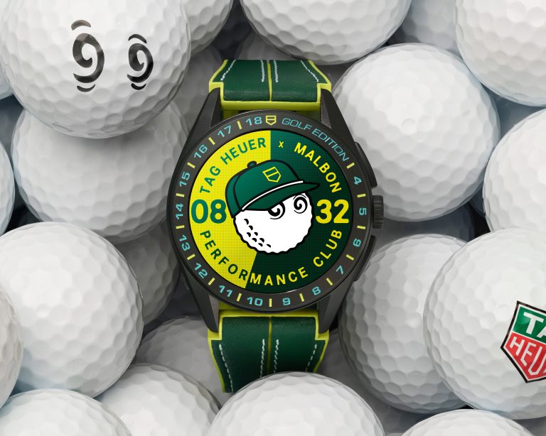 TAG Heuer 攜手高爾夫球時尚先鋒 Malbon Golf 打造全新風格智能腕錶 揮灑清新活力