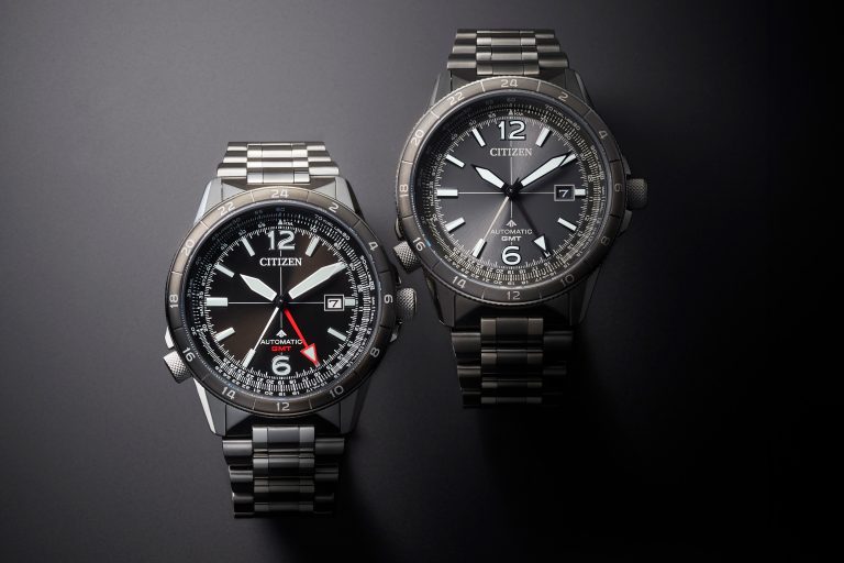 CITIZEN 推出 PROMASTER SKY 系列首款具備GMT 功能的機械飛行腕錶