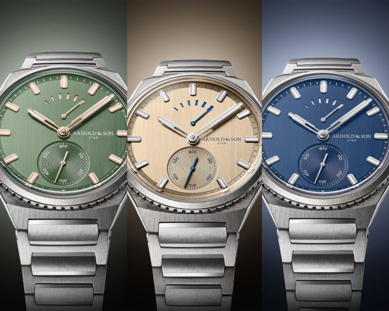 [W&W 2024] Arnold & Son 全新推出 Longitude Titanium航海家鈦金屬腕錶 首款Kingsand金沙色限量88只