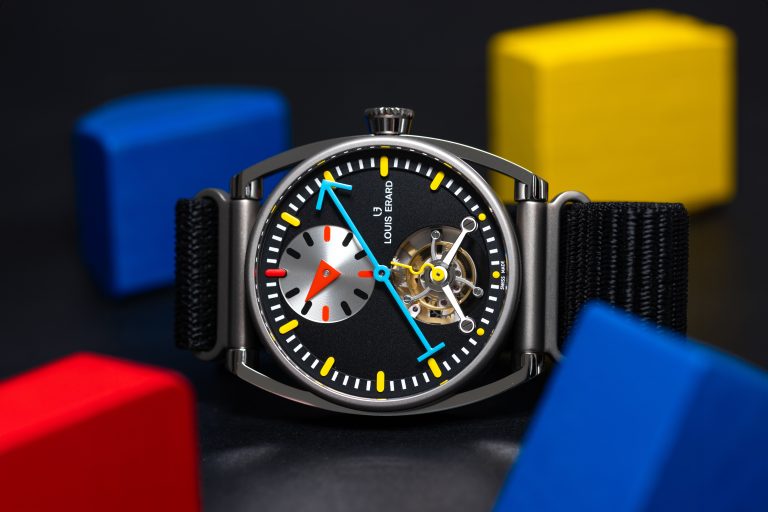 LOUIS ERARD X ALAIN SILBERSTEIN聯手再推一新作 三針一線陀飛輪黑色限量版