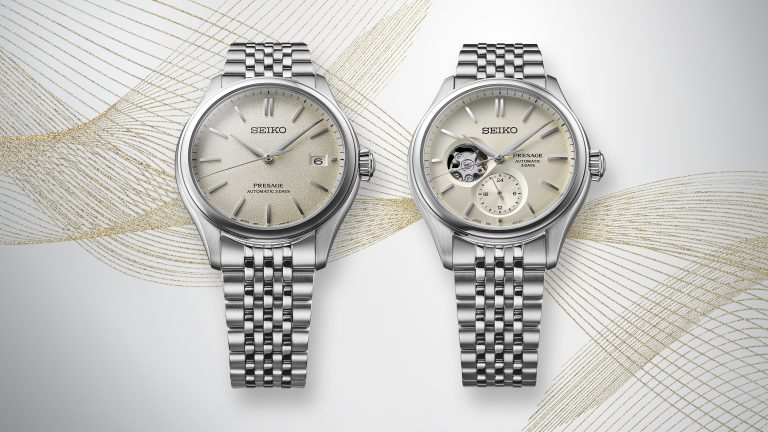 Seiko Presage全新絲綢錶盤 展現優雅日式美學