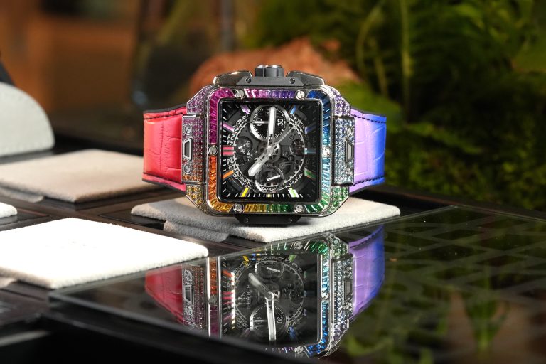 Hublot 彩虹寶石計時碼錶 奢華運動風帶來新春好運與祝福