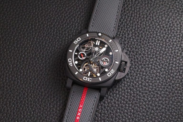 [W&W 2024] 沛納海致敬美洲盃賽事推全新複雜功能腕錶 Submersible Tourbillon GMT Luna Rossa