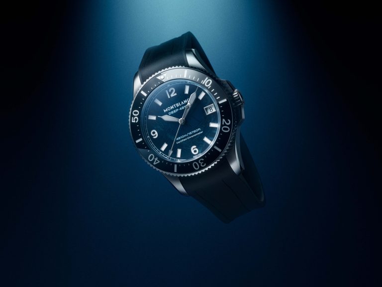 [W&W 2024] MONTBLANC全新「Iced Sea」深潛系列 零氧探險潛入深海世界