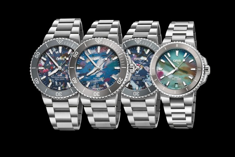 [W&W 2024] Oris 以永續的力量塑造未來 全新Aquis Upcycle PET塑料再製面盤