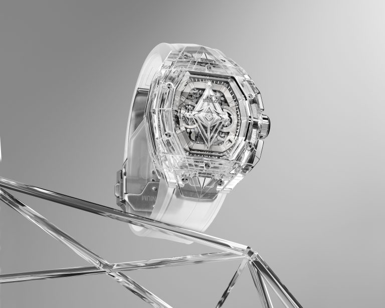 [W&W 2024]HUBLOT宇舶錶全新 Spirit of Big Bang 傲然橘碳纖維陀飛輪與藍寶石計時碼錶