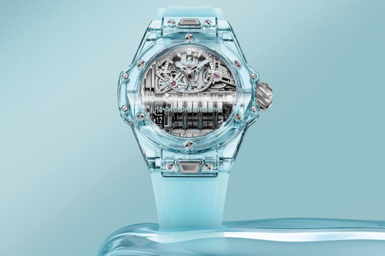 [W&W 2024] 宇舶新色藍寶石閃耀日內瓦錶展 HUBLOT Big Bang MP-11 湖水藍寶石腕錶