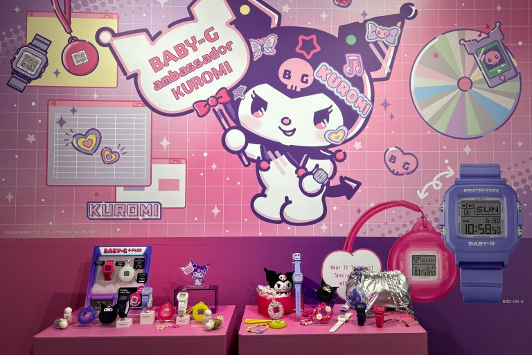 CASIO簽約「酷洛米」擔任 BABY-G 30週年品牌大使 全新 Two-Way BABY-G 兼具可愛吊飾功能