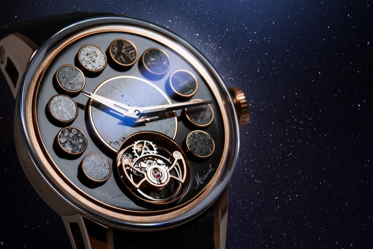 破世界紀錄 Louis Moinet 跨越數十億年選用12種珍稀隕石 結合當代製錶工藝創作腕錶