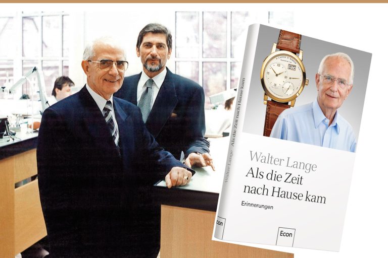 A. Lange & Söhne 朗格錶業創辦人百歲誕辰紀念 新編發行回憶錄《When Time Came Home》
